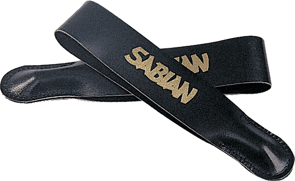 Sangle Cuir Ez Model (la Paire) Pour Cymbale Frappees