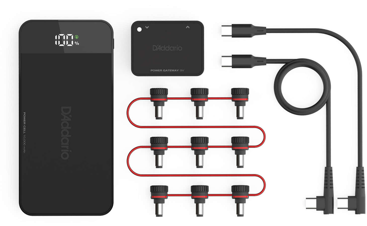 XPND Pedal Power Battery Kit with International Plugs