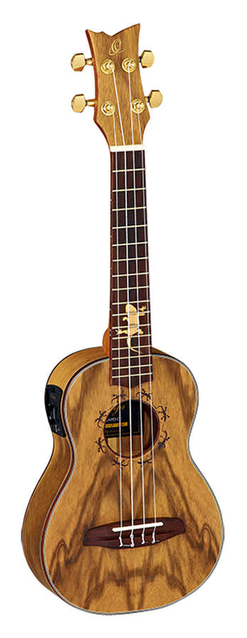 Ukulele Concert Lizard EQ