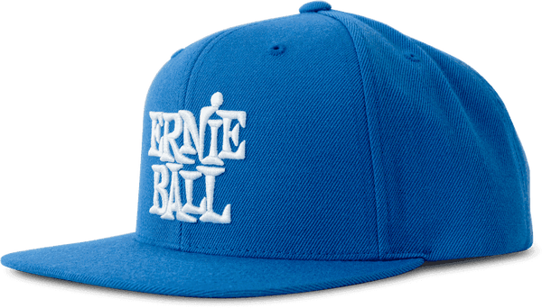 Ernie Ball Casquette Bleu Logo Eb Blanc
