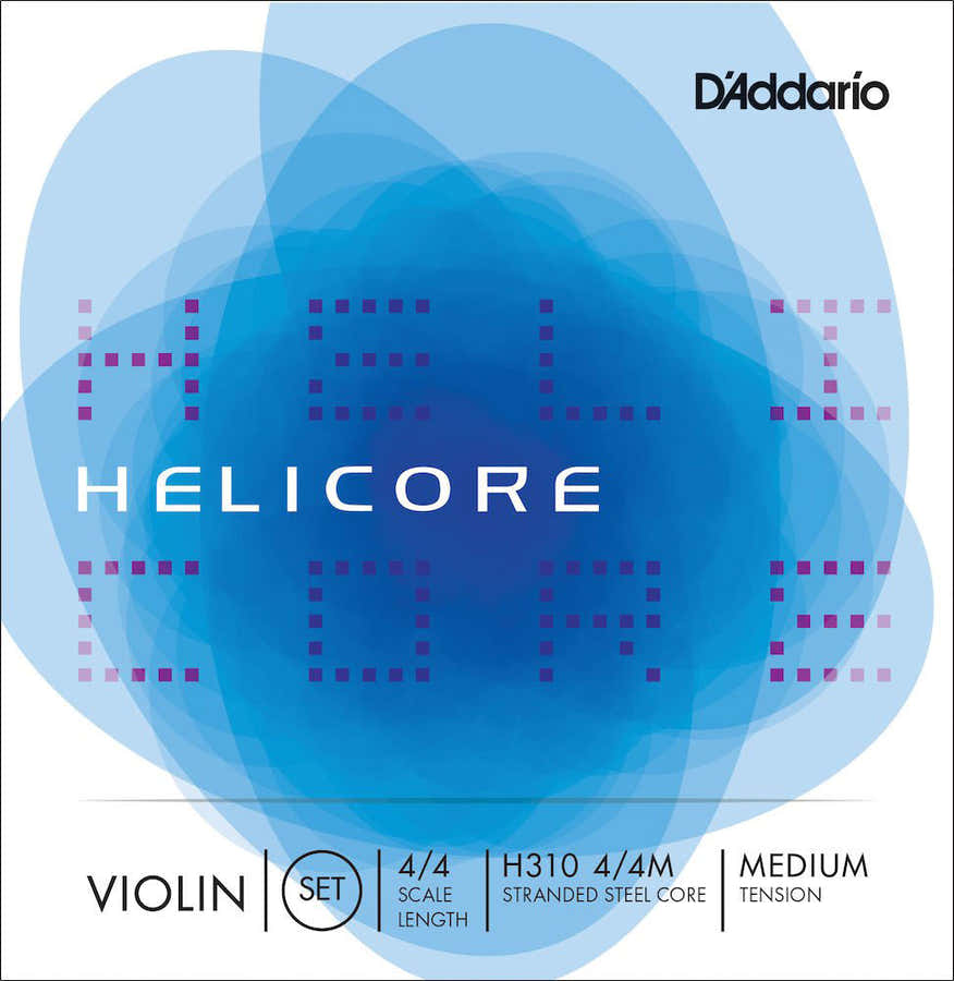 4/4 Helicore Violon Jeu De Cordes Medium