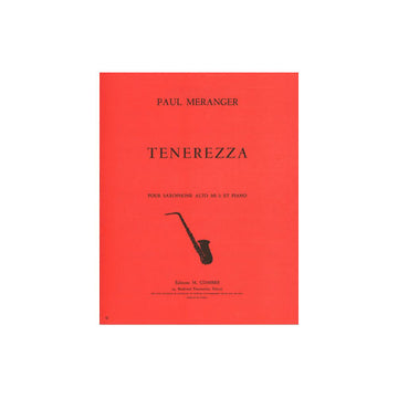 MERANGER PAUL - TENEREZZA - SAXOPHONE ET PIANO