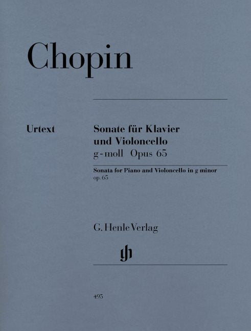 Chopin F. - Sonata For Violoncello And Piano G Minor Op. 65