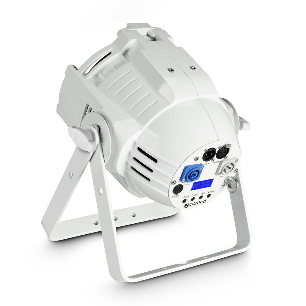 Studio PAR 64 CAN RGBWA + UV 12 W WH - PAR-projector 12 W LED RGBWA + UV 12 W Witte Behuizing