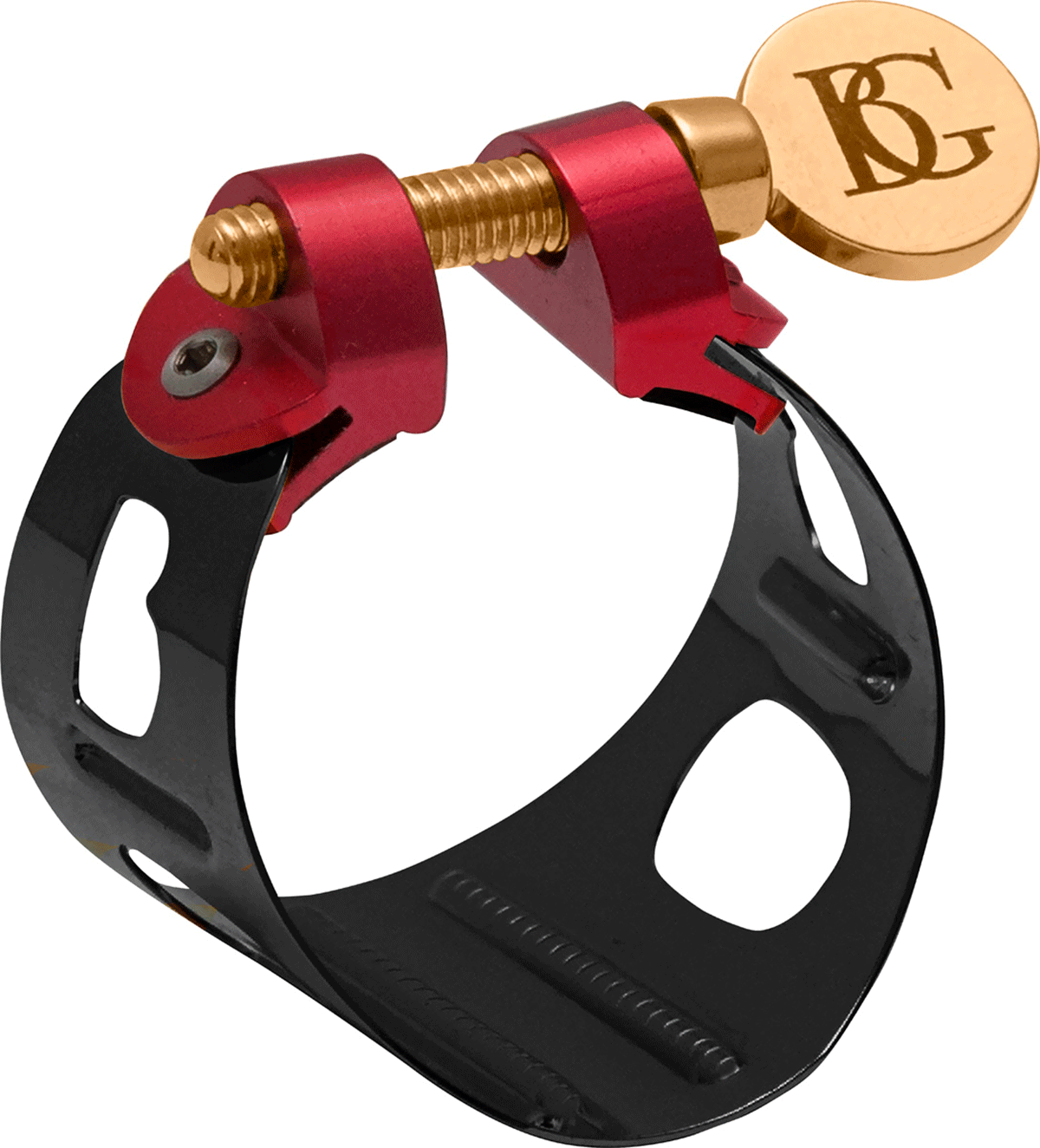 SOPRANO SAX DUO LIGATURE BLACK LACQUERED