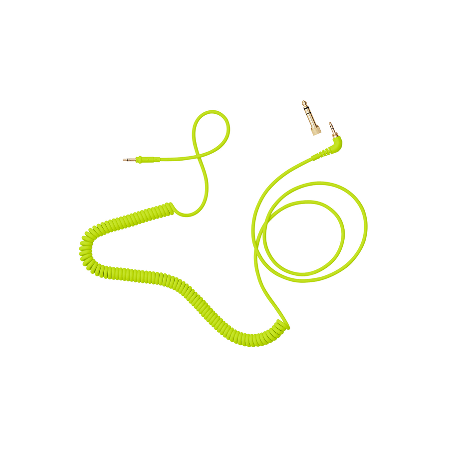 C18 - Spiraalkabel met adapter, lengte 1.5M