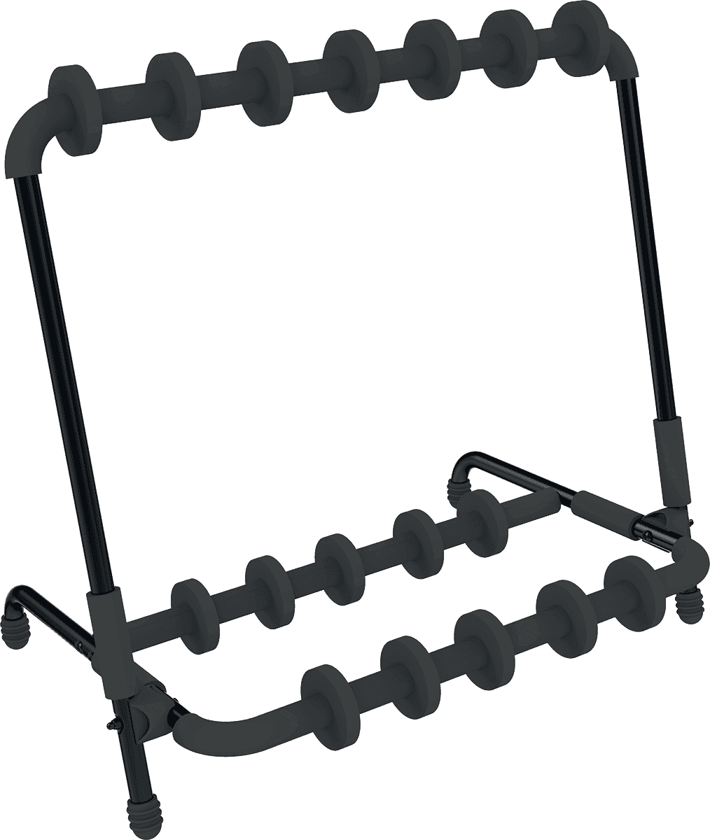 Quiklok GS/350 Stand 6 Guitares avec Disques de Separation