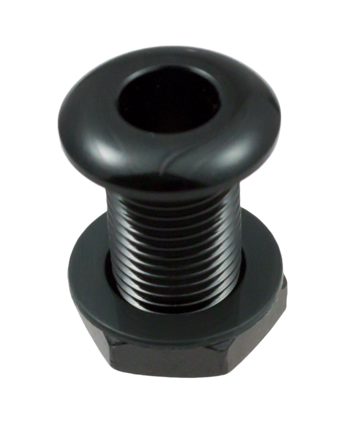 AVH3Bk - Ontluchtingsdoorvoer Spuitgegoten 30mm Zwart