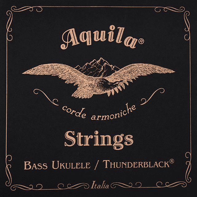 Thunderblack Jeu Ukulélé Basse 5 Cordes B-EADG
