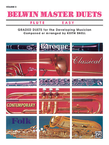Snell Keith - Belwin Master Duets - Flute Easy II - Flute Ensemble