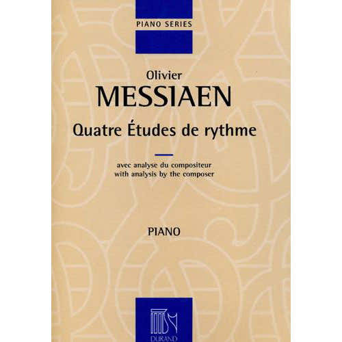 MESSIAEN O. - Vier ritmische etudes - Piano