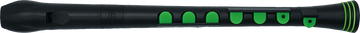 RECORDER+ ZWART EN GROEN