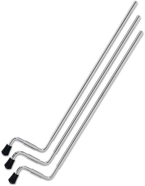 Pied De Tom Basse Aluminium Chrome 21"