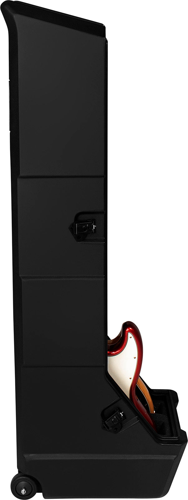Koffer Van Gegoten Polyethyleen Mini Vault Voor Twee Elektrische Bassen