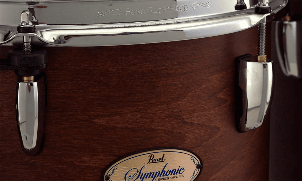 Tom De Concert Symphonic 12X10 Acajou Africain + Optimount