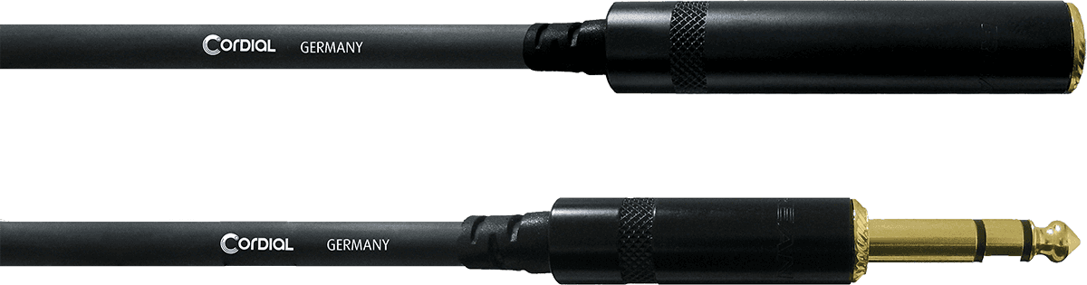 Câble Audio Stéréo Jack Mâle/jack Femelle 10 M