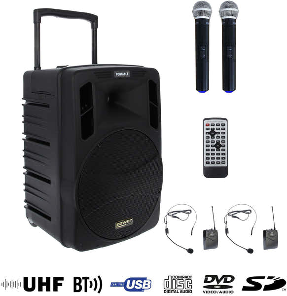 POWER ACOUSTICS SONORISATION BE 9412 PT CD G2