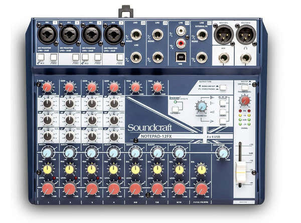 Soundcraft NOTEPAD-12fx