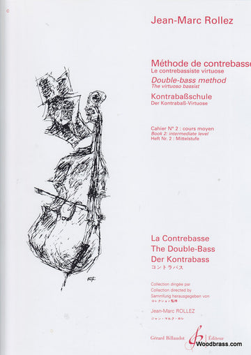 Rollez JEAN-marc - Methode De Contrebasse Vol.2