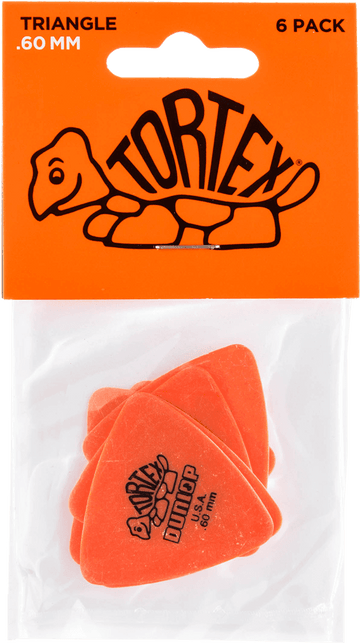 6 x 0,60mm Tortex Driehoek
