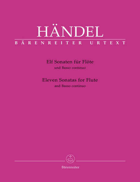 Haendel G.F. - Elf Sonaten - Flute et Basse Continue