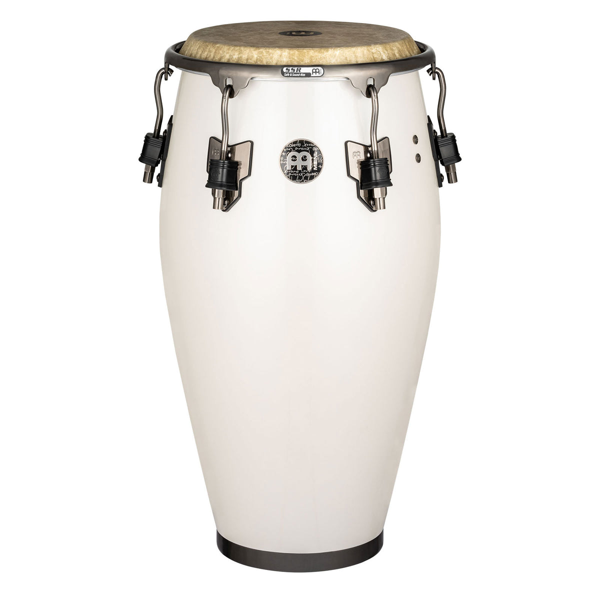 Artist Series Roberto Serrano Conga 11 3/4" /REMO® Fiberskyn Heads - Pearl White