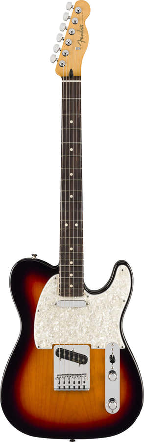 Telecaster Player II Modified RW 3-tone sunburst