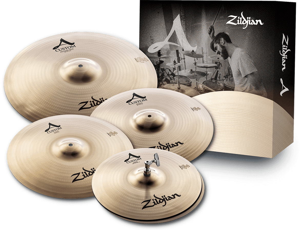 A2C4P-I7 - SET PACK A CUSTOM 14"/16"/20" + CRASH 18"