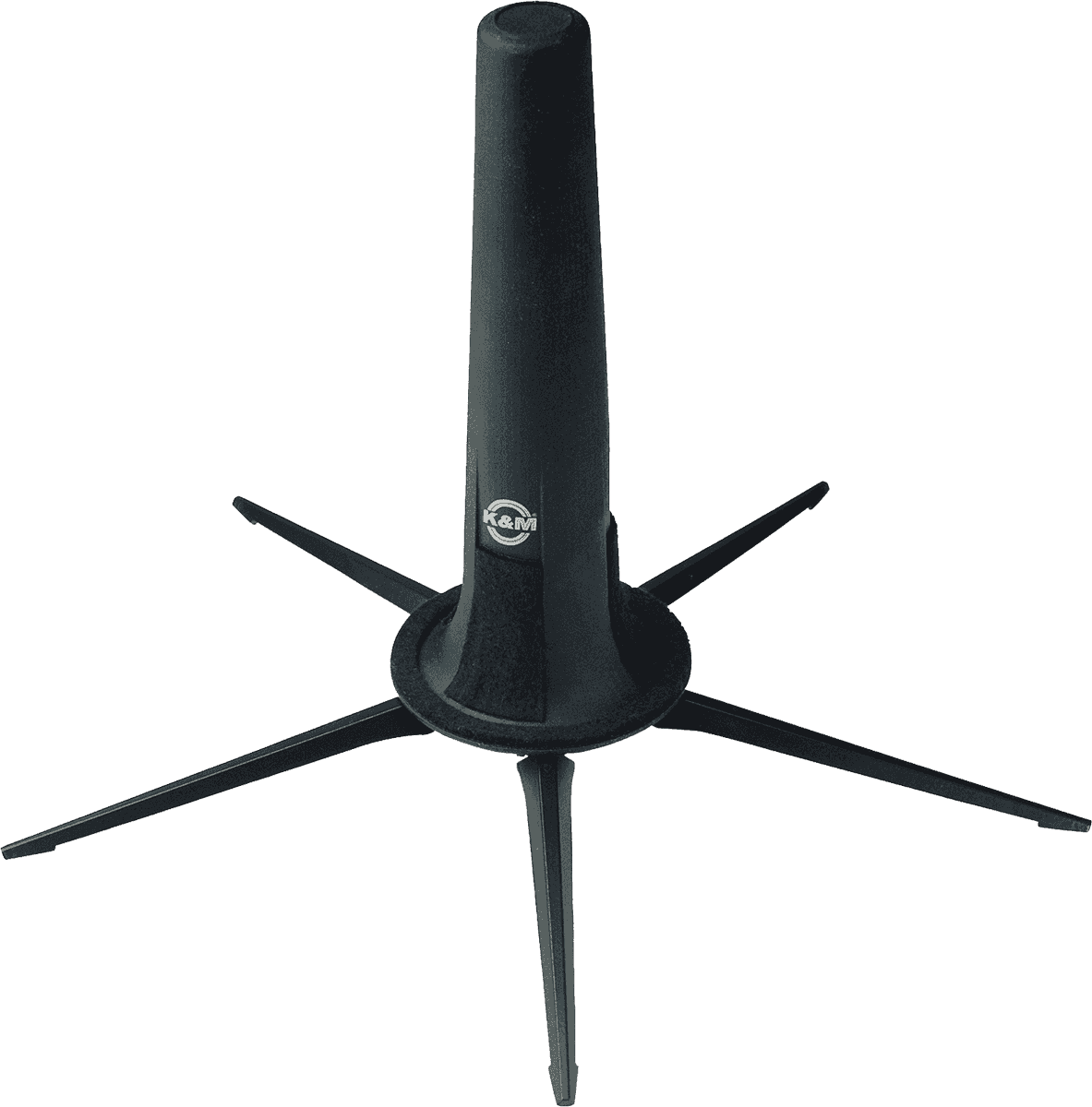 K&M Stand Noir Sax Soprano Droit