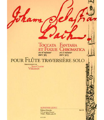 BACH J.S. TOCCATA ET FUGUE EN Ré M BWV 565 FANTASIA CHROMATICA EN SI M BWV 93