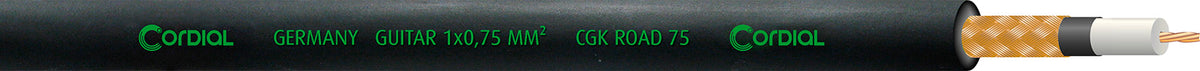 Gitaarkabel Jack Recht /Haaks 3 M Groen