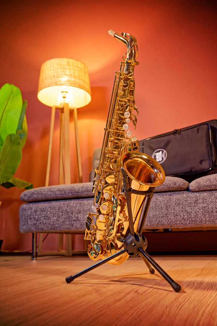 Vendôme Altsaxofoon Es Gelakt En Roze Messing VA-8000