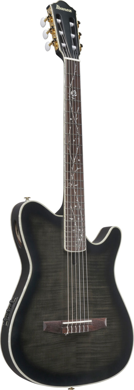 TOD20FMN Signature Tim Henson zwarte burst-fade met lage glans
