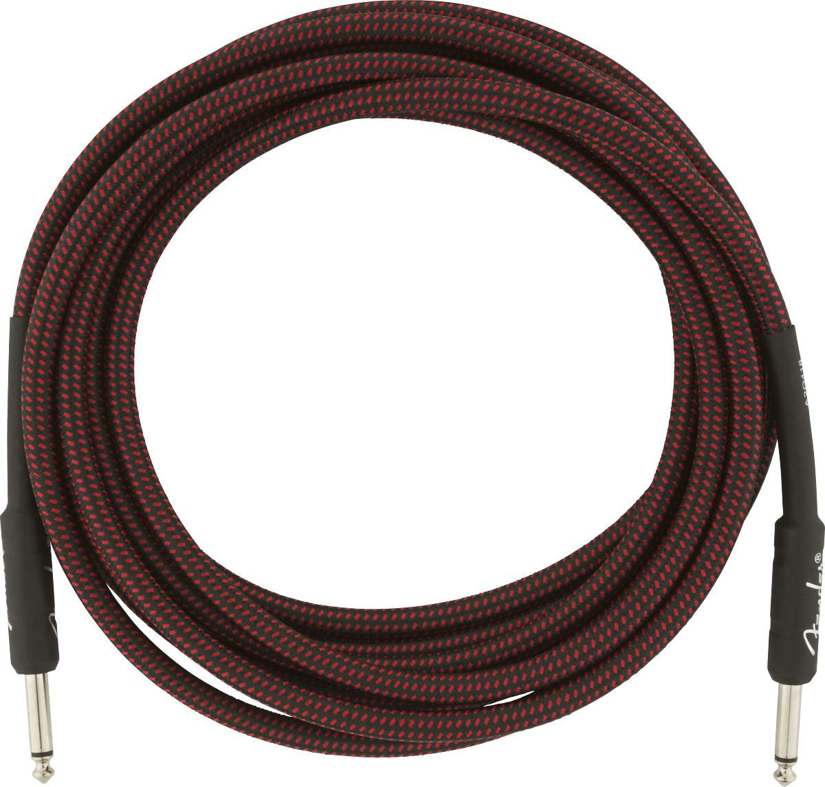 4,5m Professional Instrument Cable Red Tweed