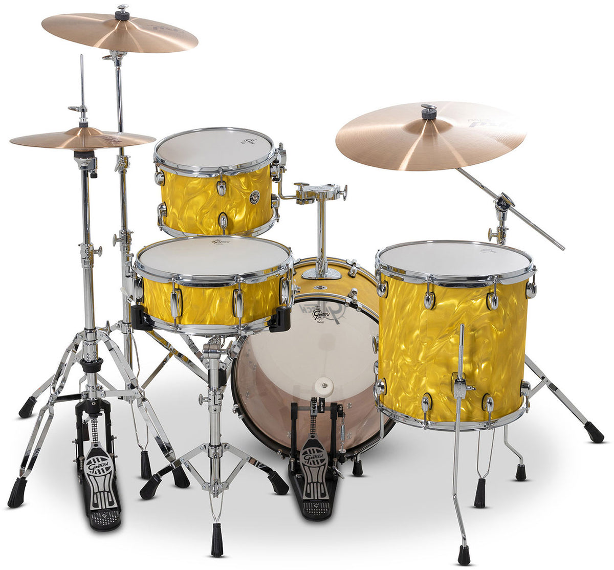 Shell set Catalina Club Yellow Satin Flame