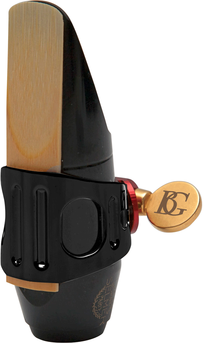 SOPRANO SAX DUO LIGATURE BLACK LACQUERED
