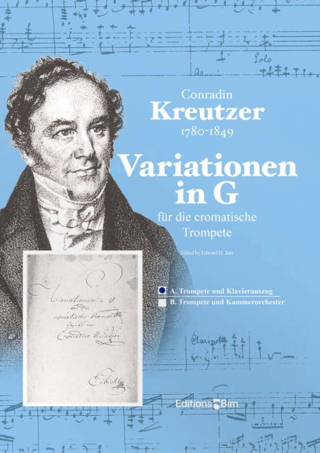 Kreutzer Conradin - Variaties in G - Trompet en Piano