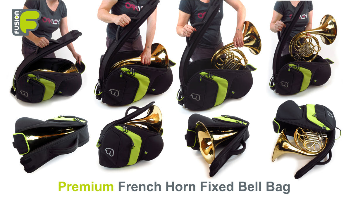 Premium Black Horn (Fixed Bell) Case