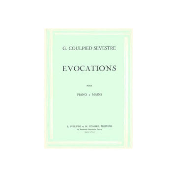 Coulpiedsevestre - Evocations (1 Pièces) - Piano