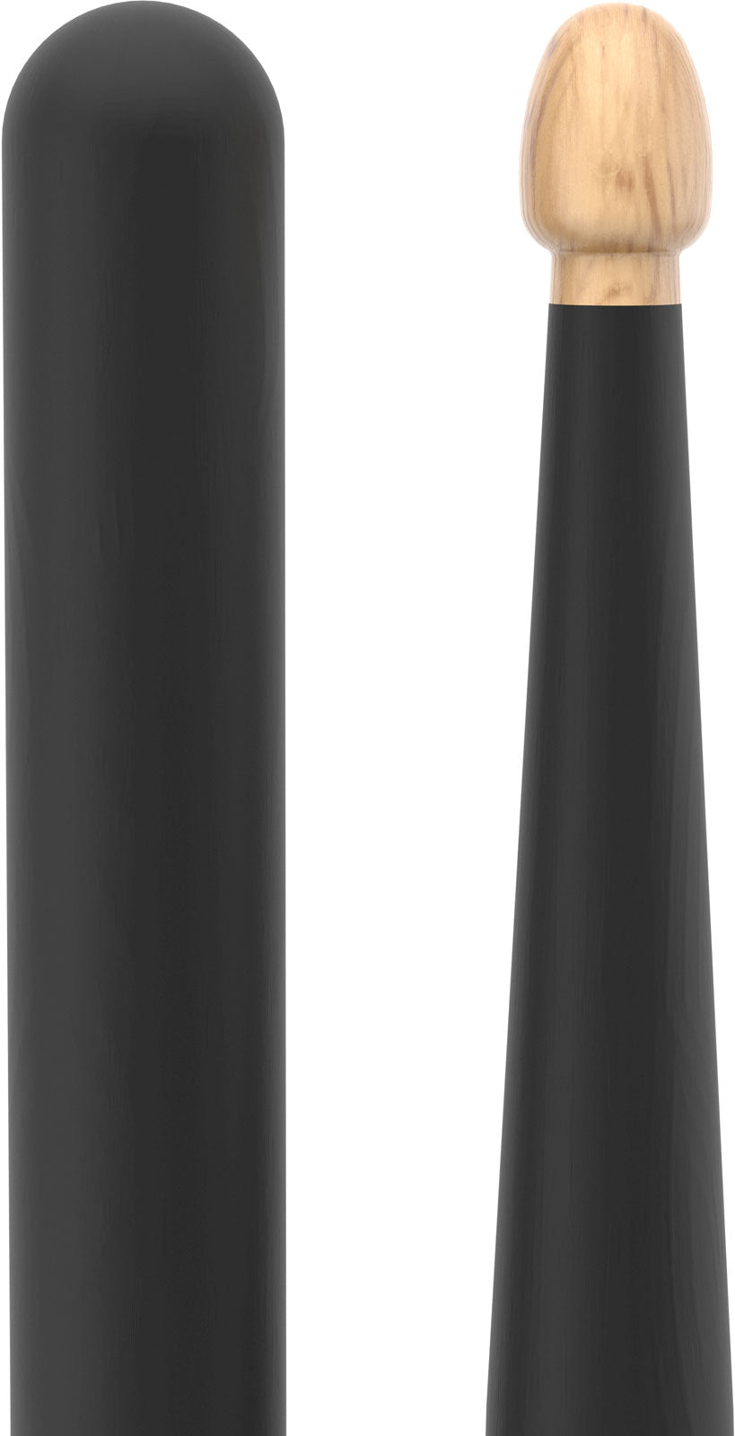 R5ABAG - hickory Rebound 5AB ActiveGrip olive en bois en forme de gland