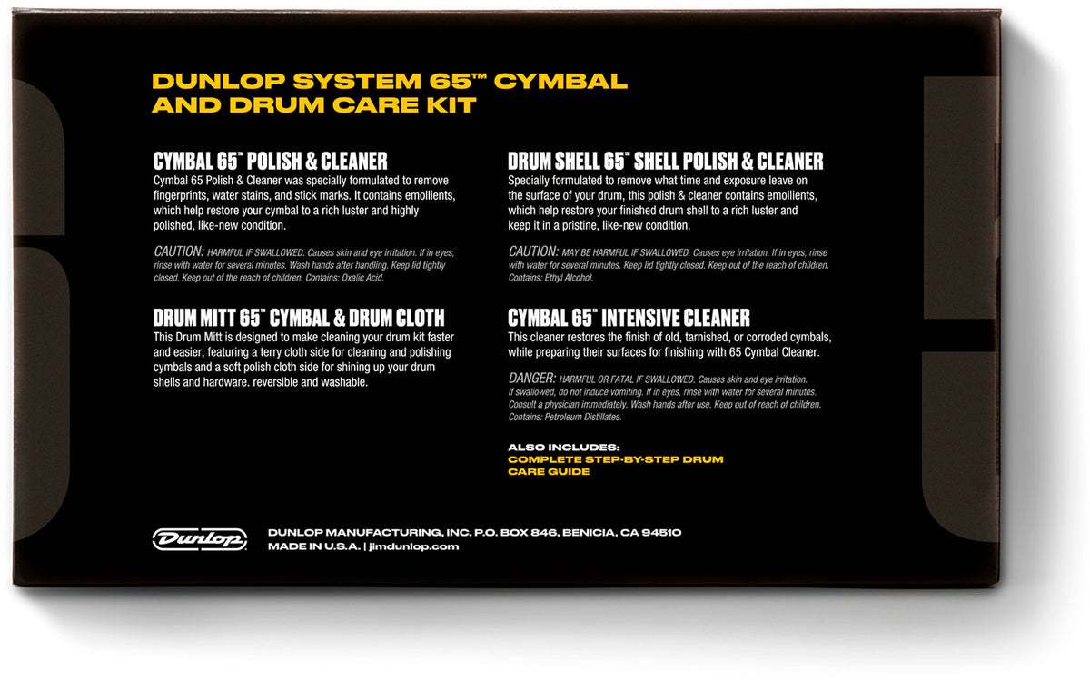 6400 Cymbal And Drum Care Kit
