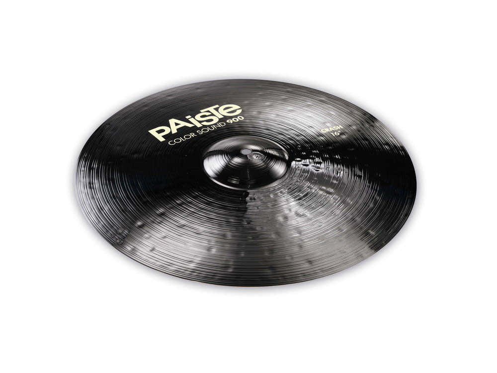 CRASH BEKKEN 900 SERIE COLOR SOUND BLACK 16"
