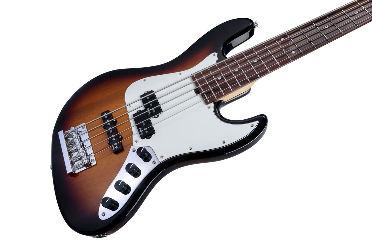 Metroexpress Hybrid PJ 5 Tobacco Burst,Rosewood