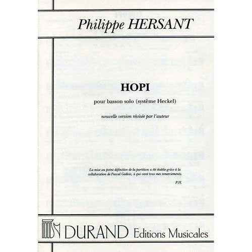 HERSANT - HOPI - BASSON