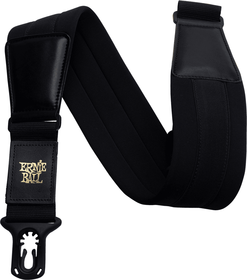 Ernie Ball Sangle Noire Polylock Neoprene Large