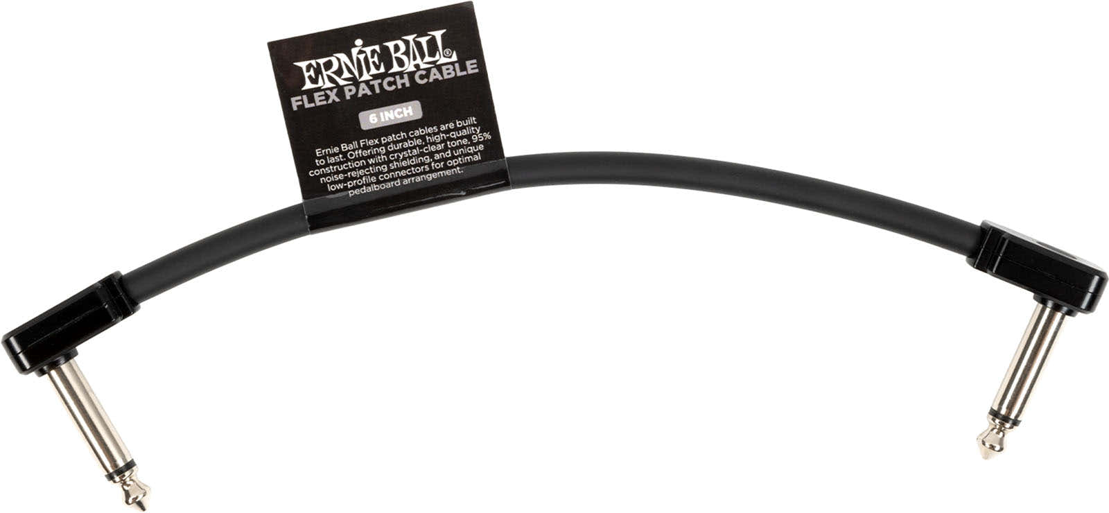 Cable Patch Flex 15CM - Noir