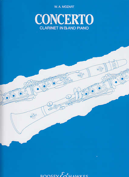 Mozart W.a. - Concert KV 622 voor klarinet in Bes en piano