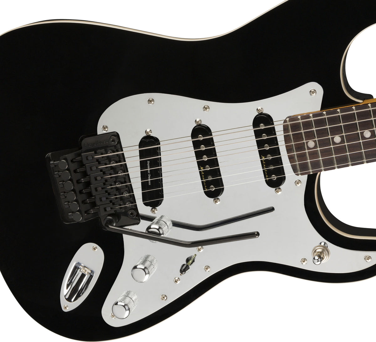 Stratocaster Signature Tom Morello RW Zwart - Gereconditioneerd