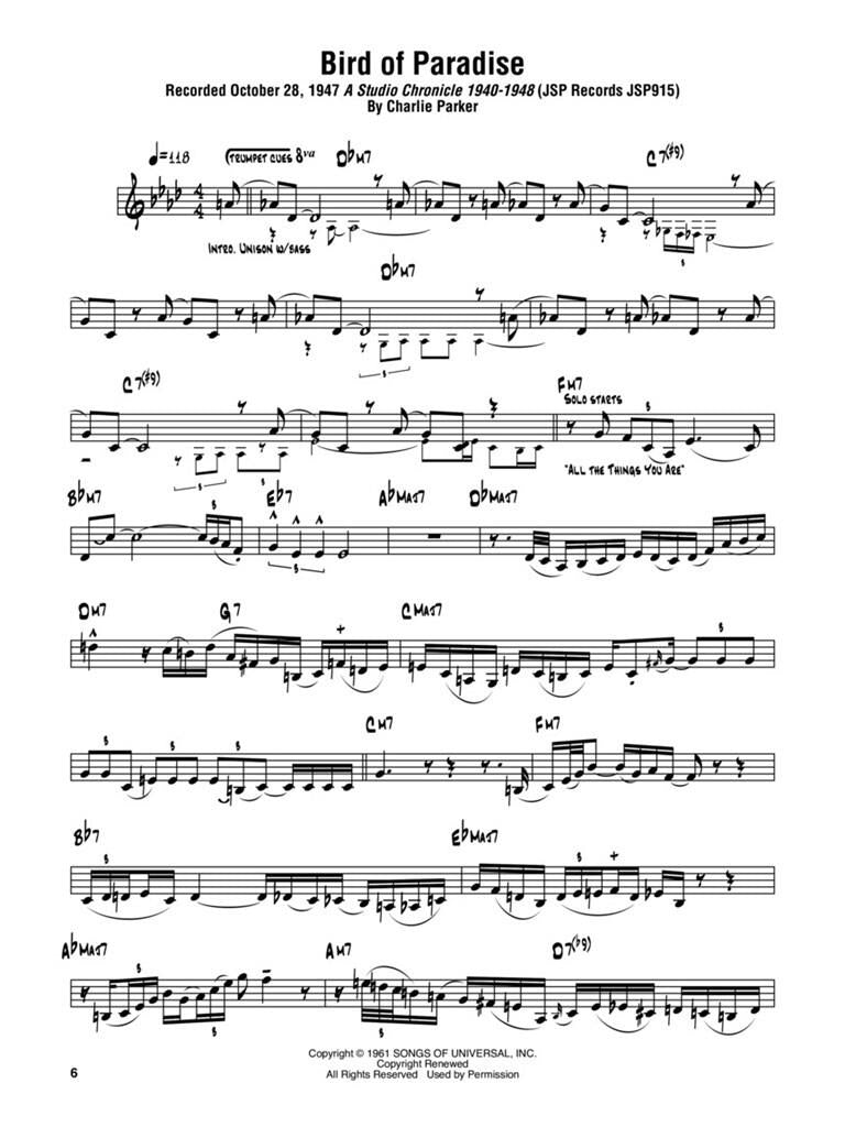 Parker Charlie - Omnibook Vol.2 En Do