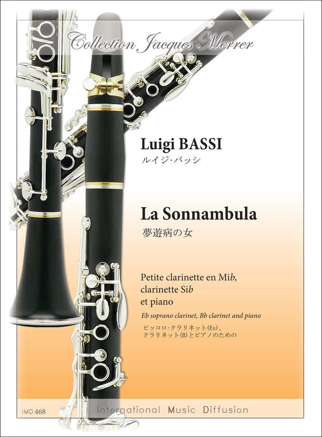 BASSI LUIGI - LA SONNAMBULA - 2 CLARINETTES & PIANO
